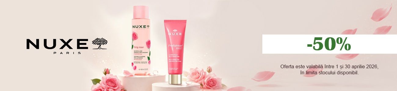 Nuxe 50% Reducere Aprilie