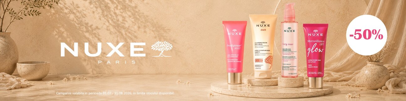 Nuxe 50% Reducere Iulie-August