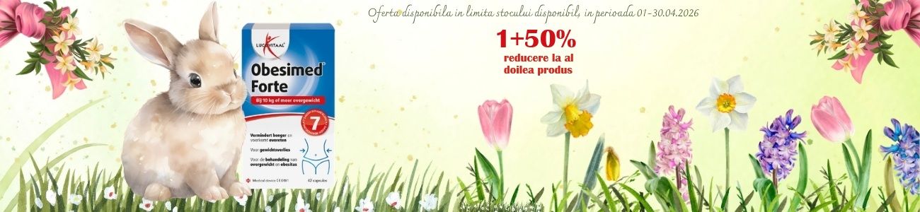 Obesimed Forte 1+50% Reducere Al Doilea Aprilie