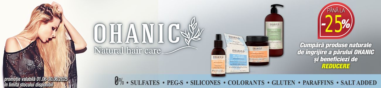 Ohanic Pana la 25% Reducere Iunie
