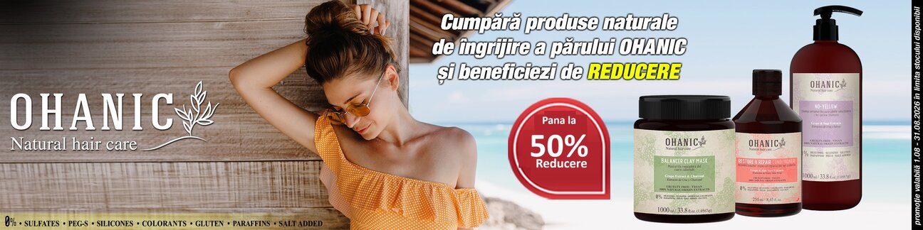 Ohanic Pana la 50% Reducere August