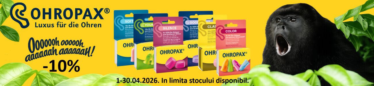 Ohropax 10% Reducere Aprilie