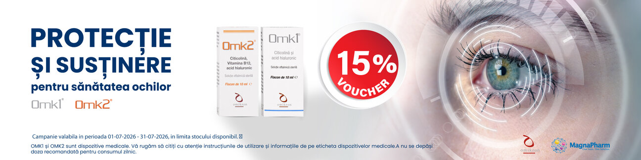 Omikron 15% Voucher in cos Iulie
