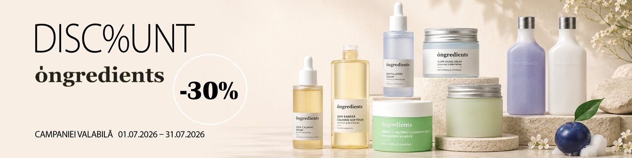 Ongredients 30% Reducere Iulie