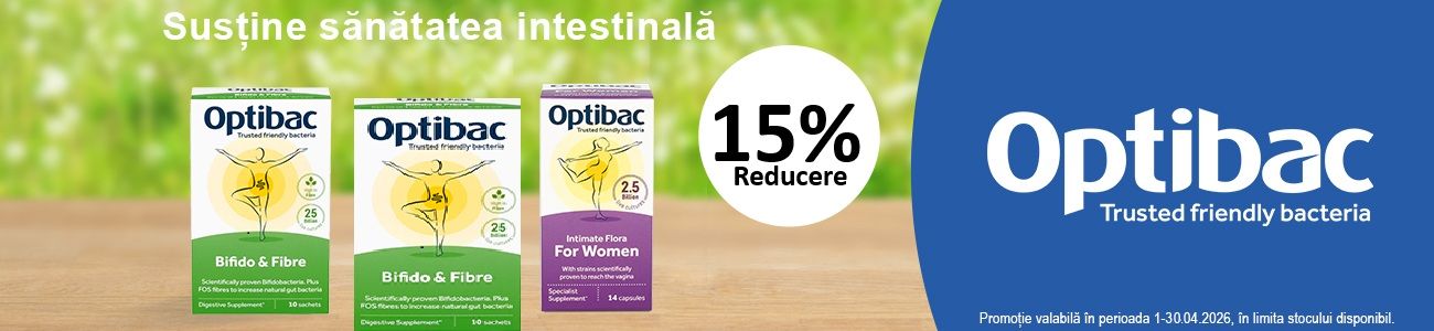 Optibac 15% Reducere Aprilie