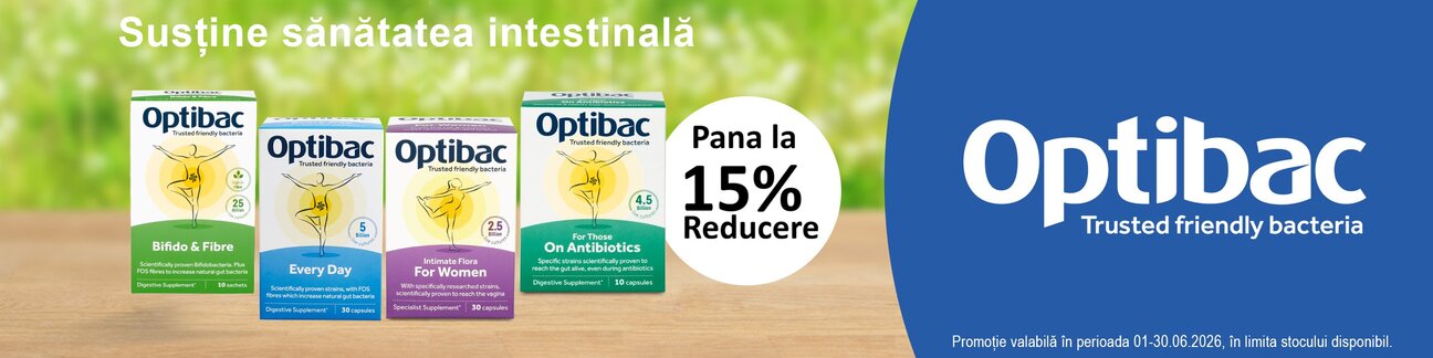 Optibac Pana la 15% Reducere Iunie