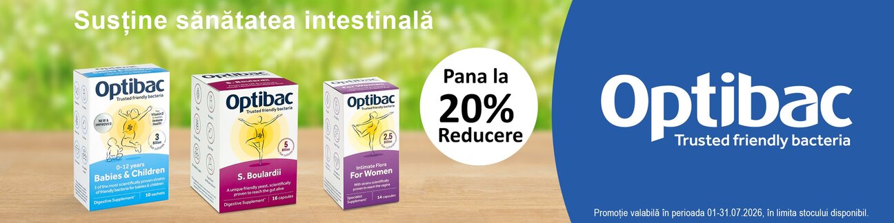 Optibac Pana la 20% reducere Iulie