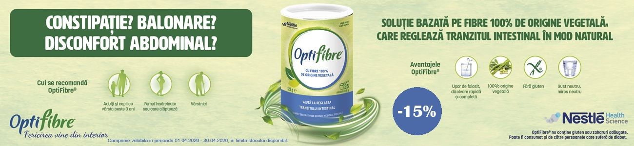 OptiFibre 15% Reducere Aprilie 