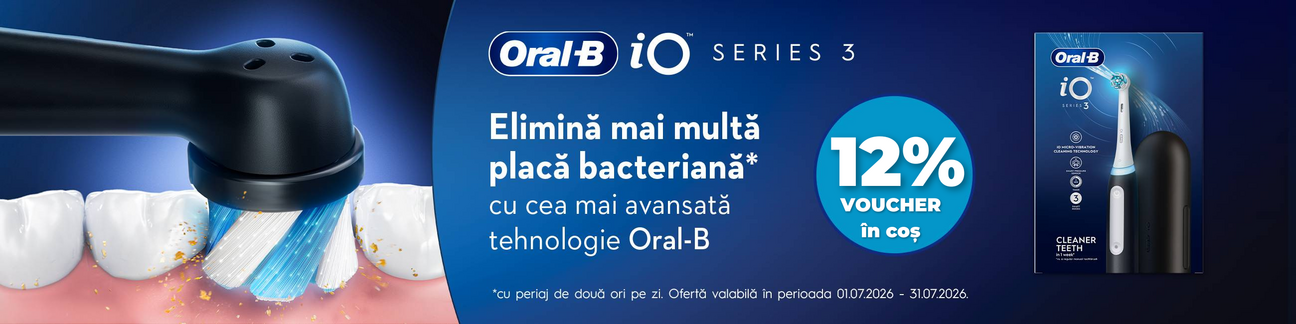 Oral B 12% Voucher in cos Iulie