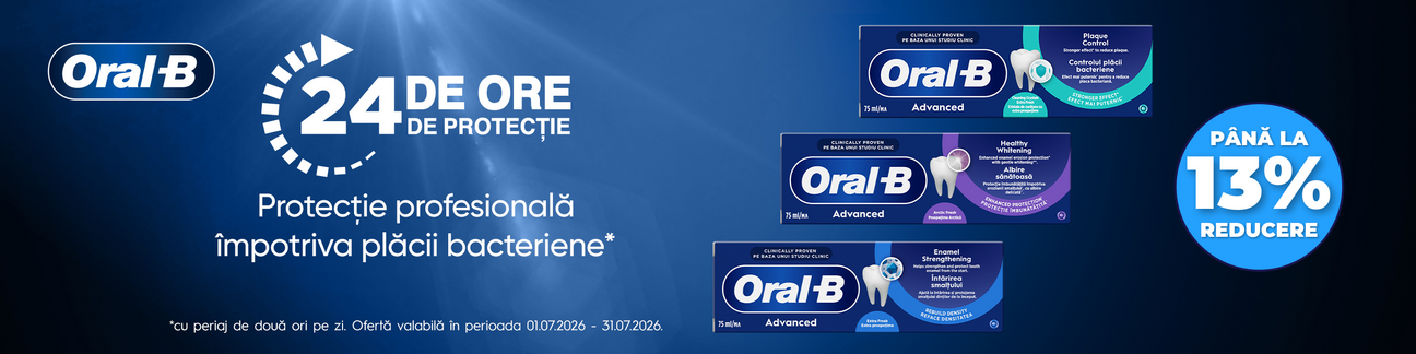 Oral B Pana la 13% Reducere Iulie