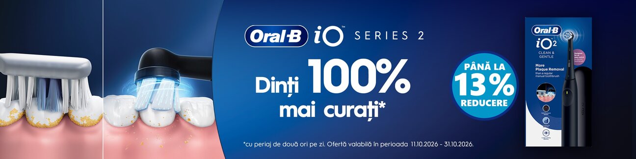 Oral B Pana la 13% Voucher in cos Octombrie