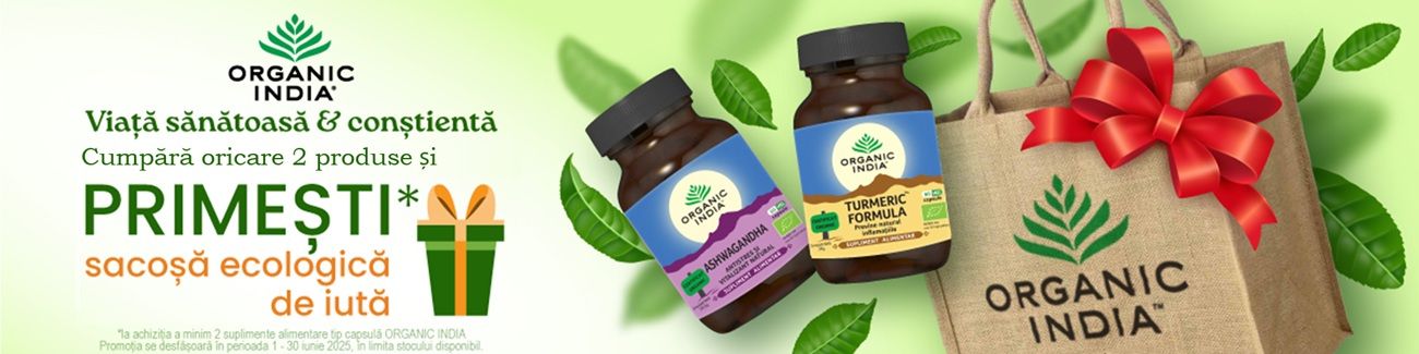 Organic India Produs Bonus Iunie
