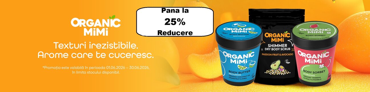 Organic Mimi Pana la 25% Reducere Iunie