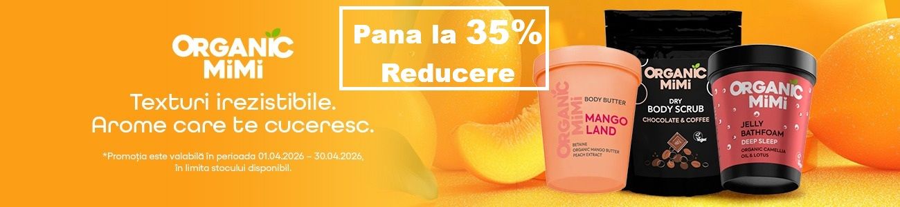 Organic Mimi Pana la 35% Reducere Aprilie