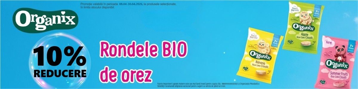 Organix 10% Reducere Aprilie