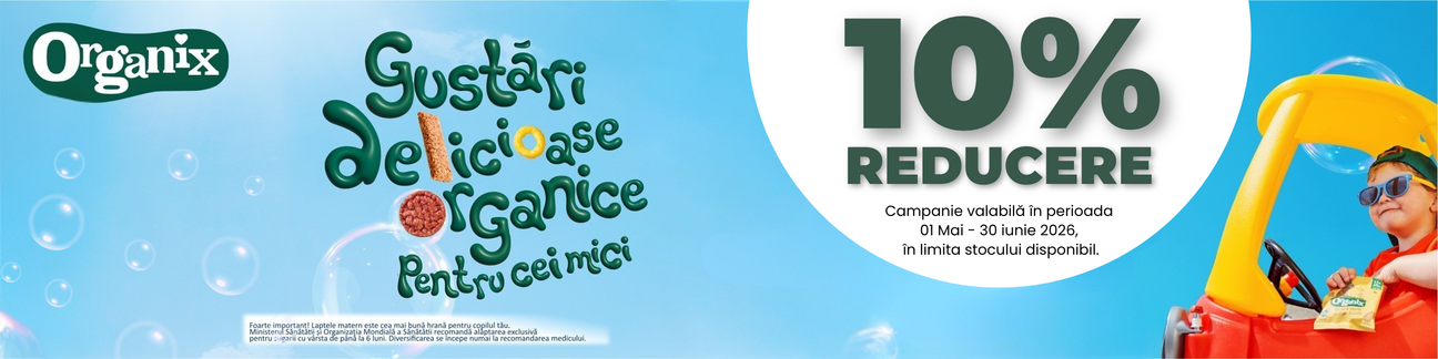 Organix 10% Reducere Iunie