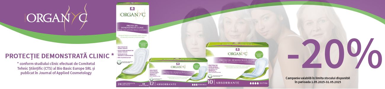 Organyc 20% Reducere Mai