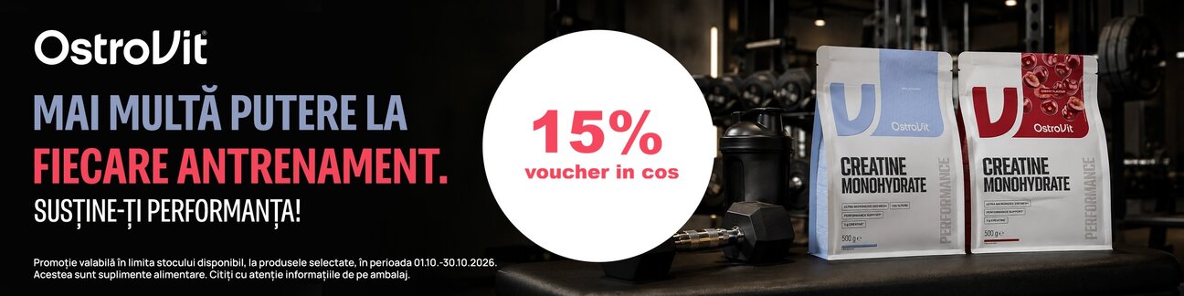 Ostrovit 15% Voucher in cos Octombrie