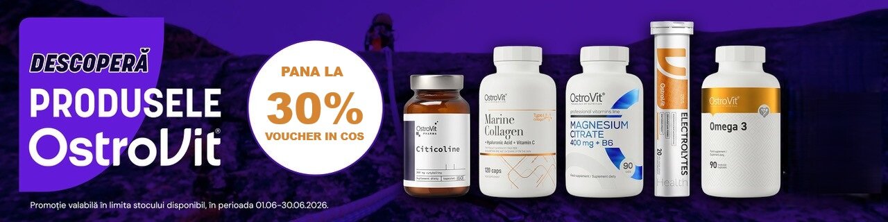 Ostrovit Pana la 30% Voucher in cos Iunie