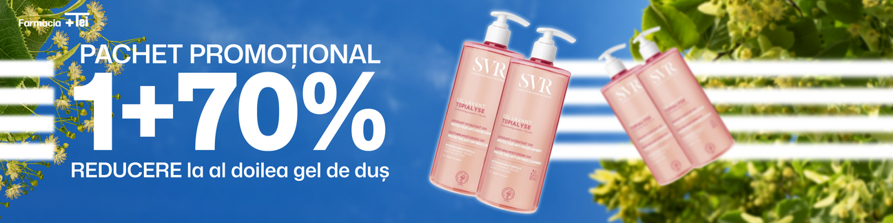 Pachet SVR 1+70% reducere la al doilea