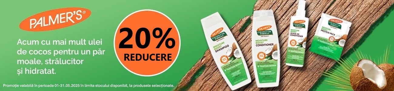 Palmer's 20% Reducere Mai