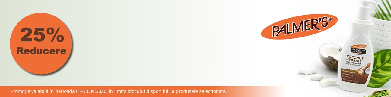 Palmer's 25% Reducere Septembrie