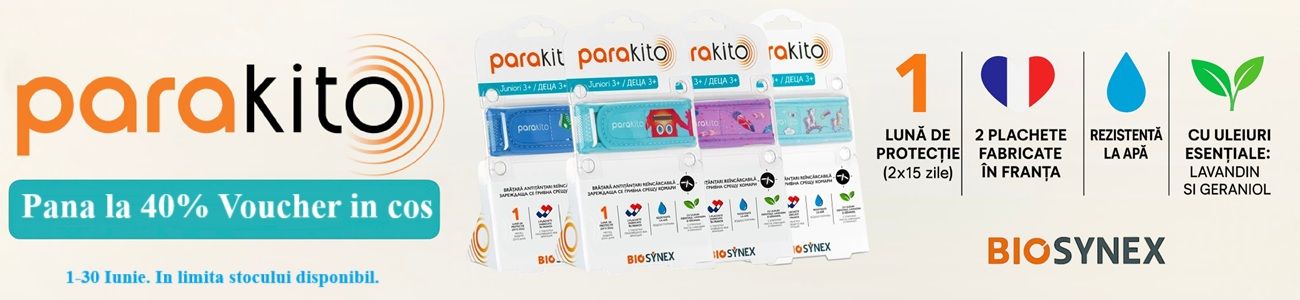Parakito Pana la 40% Voucher Iunie