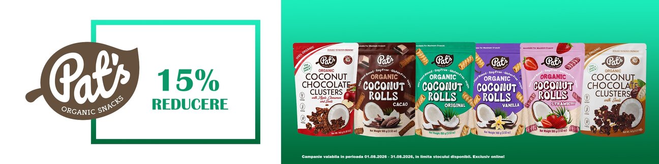 Pats 15% Reducere August Exclusiv online