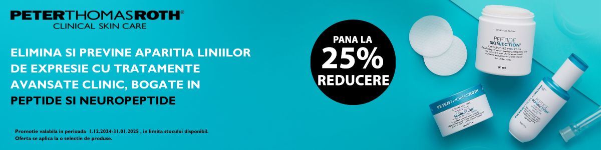 Peter Thomas Roth Pana la 25% Reducere Decembrie-Ianuarie