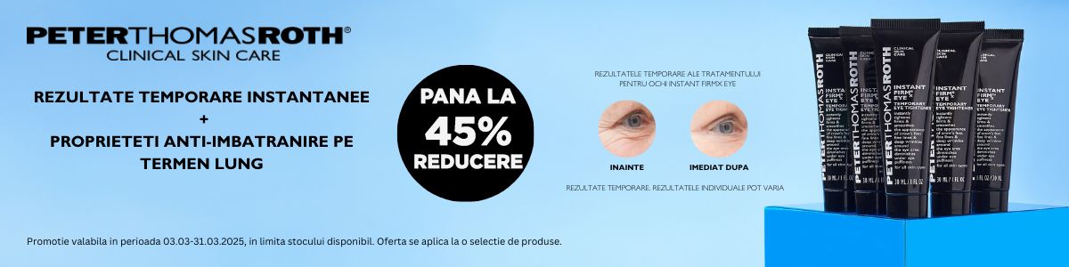 Peter Thomas Roth Pana la 45% Reducere Martie