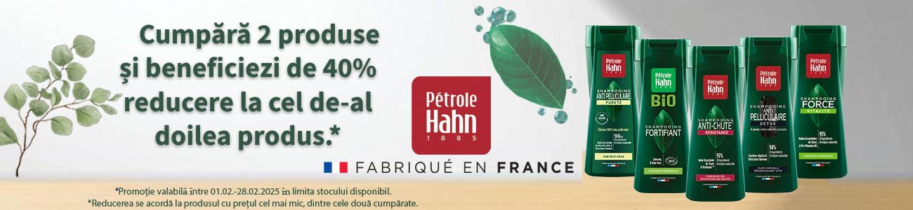 Petrole Hahn 1+40% Reducere la al doilea 