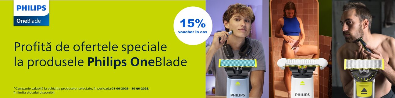 Philips One Blade 15% Voucher in cos Iunie