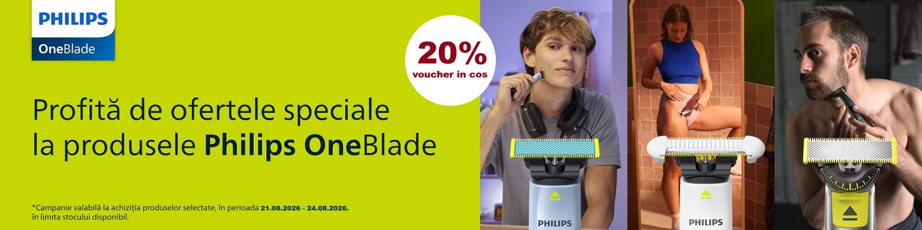 Philips One Blade 20% Voucher in cos August 21-24.08