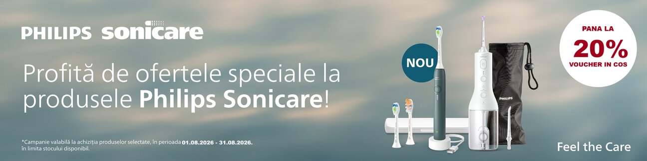 Philips Sonicare Pana la 20% Voucher in cos August