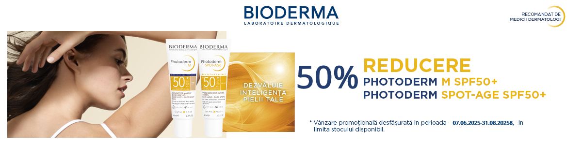 Photoderm Reducere 50% Iunie-August