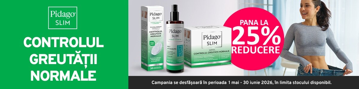 Pidago Slim Pana la 25% Reducere Mai-Iunie