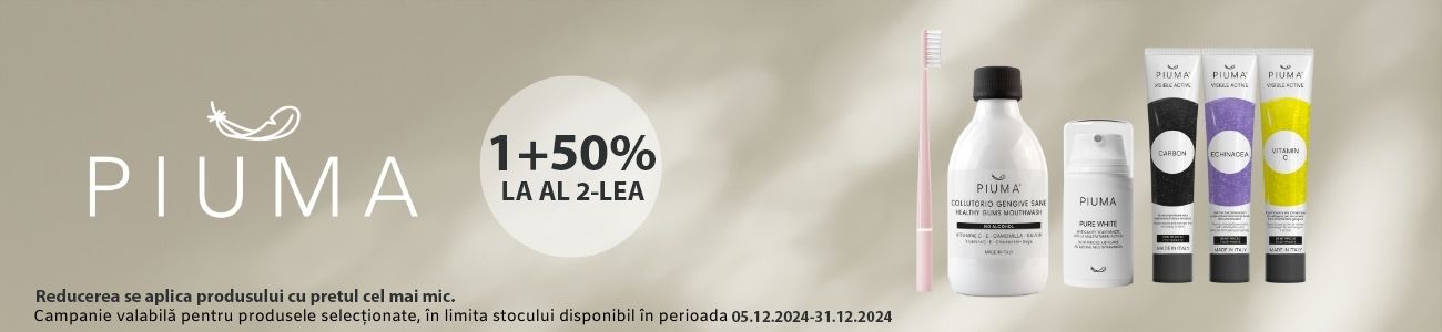 Piuma 1+50% Reducere Decembrie 