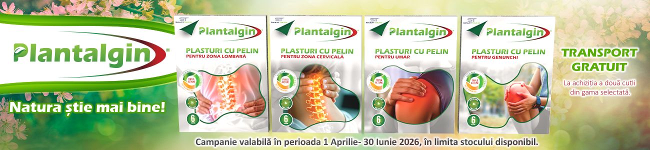 Plantalgin Transport Gratuit Aprilie-Iunie