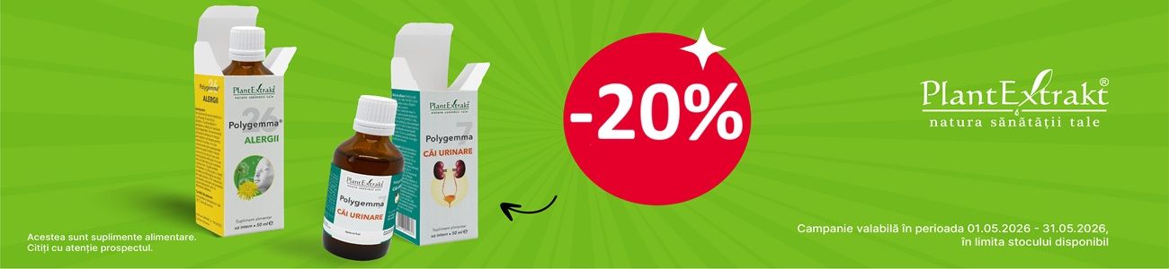 Plantextrakt 20% Reducere Mai