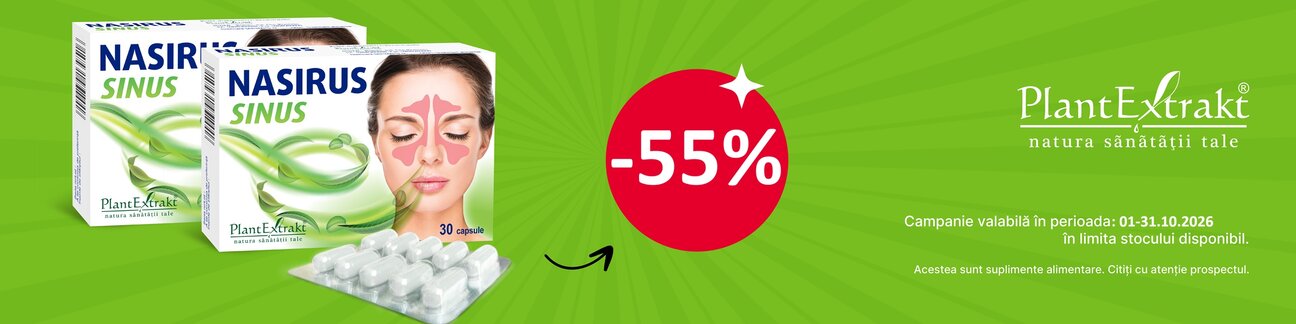 Plantextrakt 55% Reducere Octombrie-Noiembrie