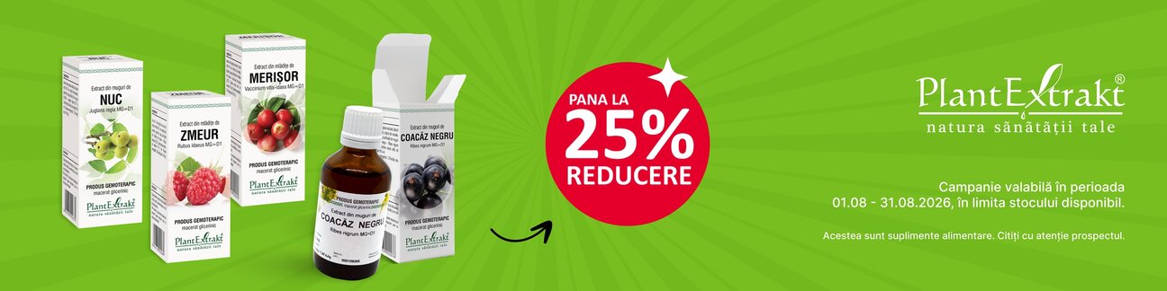 Plantextrakt Pana la 25% Reducere August