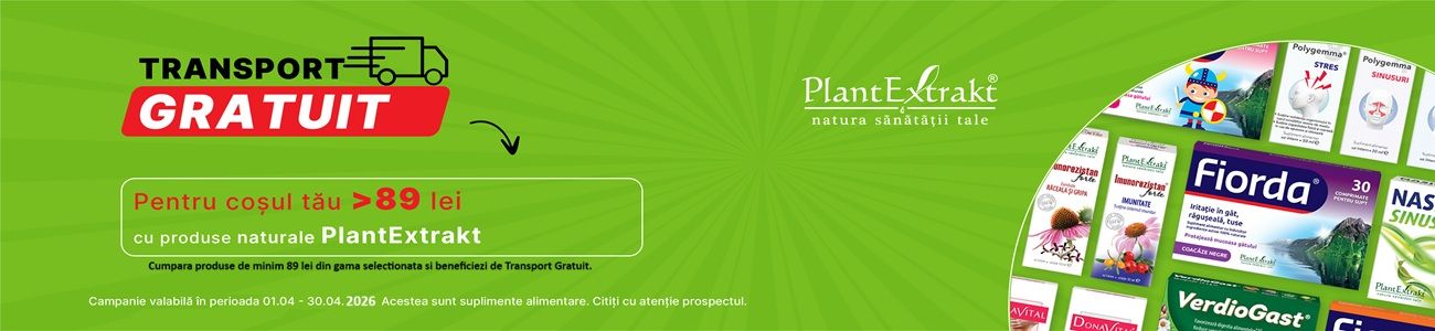 Plantextrakt Transport Gratuit Aprilie