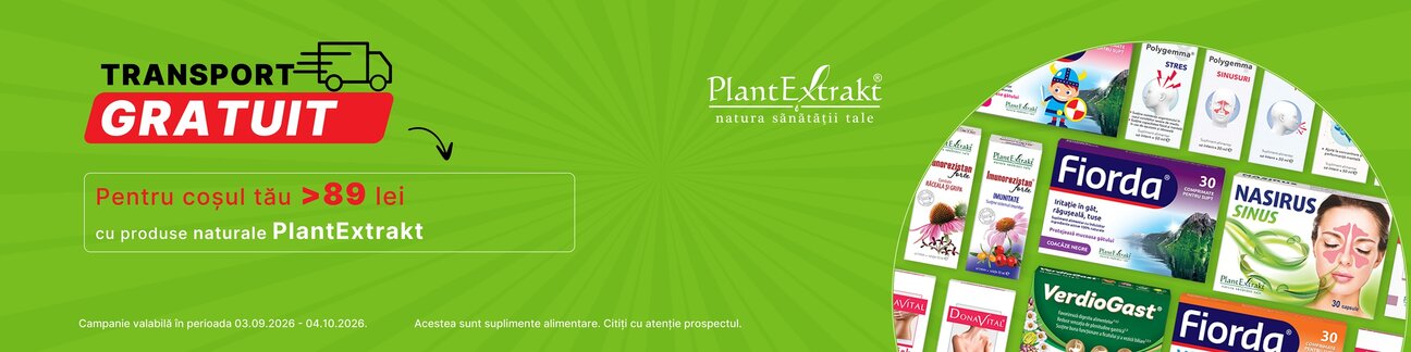 Plantextrakt Transport Gratuit Septembrie-Octombrie