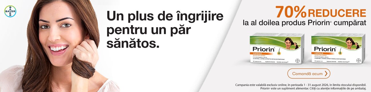 Priorin 1+70% Reducere la al doilea August