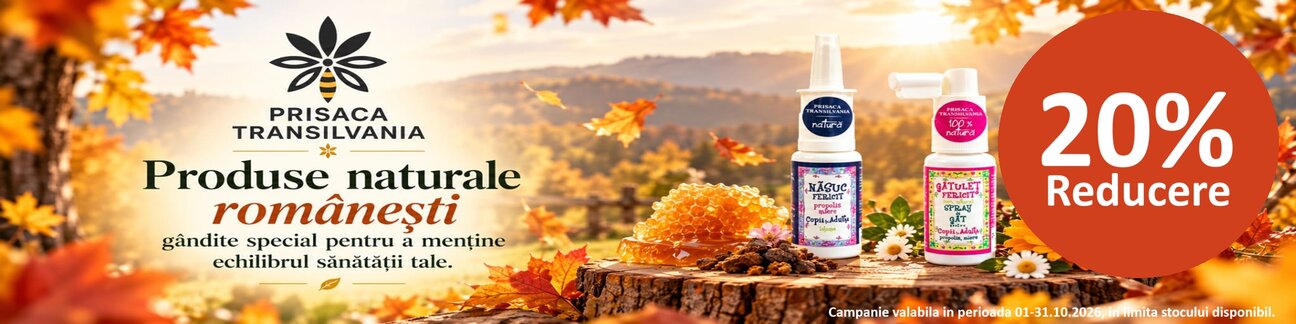Prisaca Transilvania 20% Reducere Octombrie