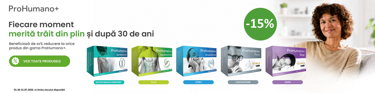 Prohumano 15% Reducere Iunie-Iulie