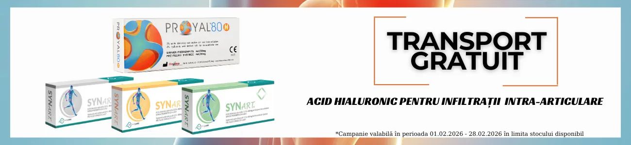 Promedis Synart + Proyal Transport Gratuit Martie-Aprile
