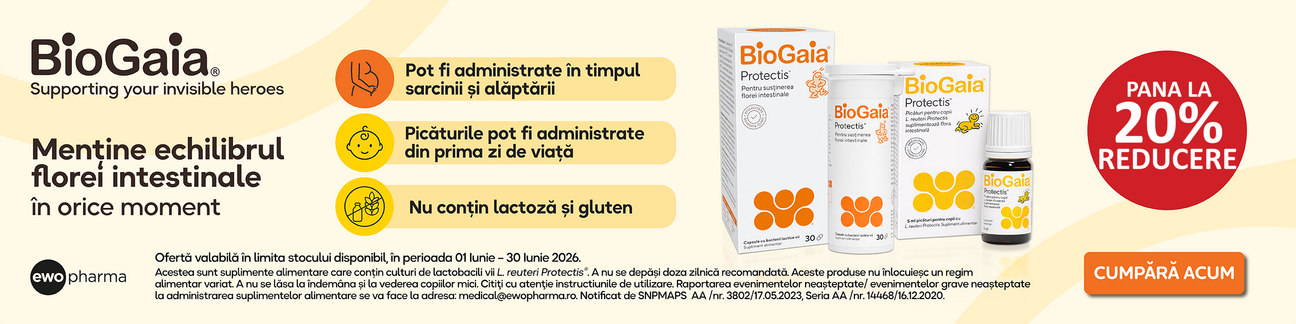 Protectis Biogaia Pana la 20% Reducere Iunie