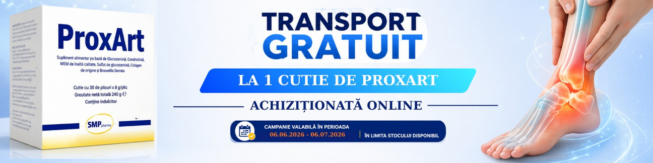 Proxart Transport Gratuit Iunie-Iulie