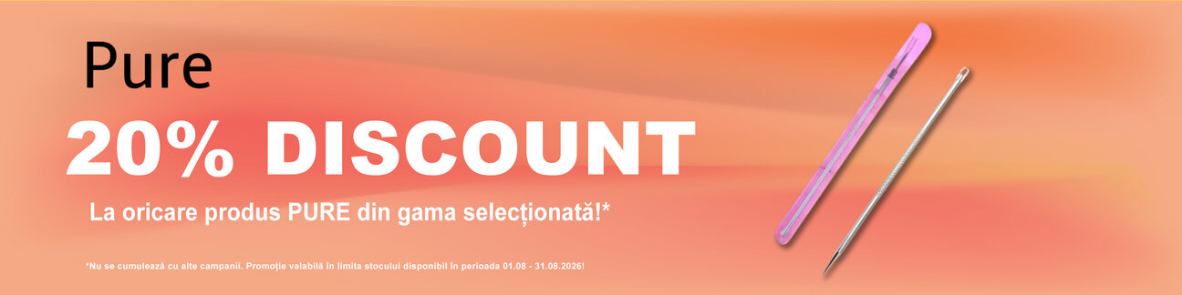 Pure 20% Reducere August